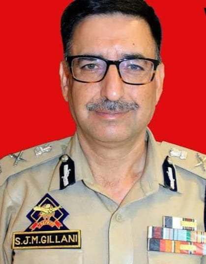 SJM Gilani Promoted To DGP Grade By MHA