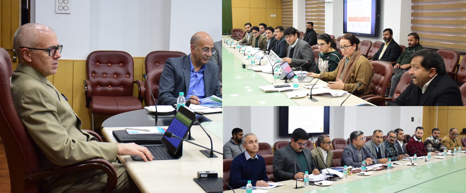 Chief Minister Omar Abdullah reviews functioning of Information Department      Urges use of digital space for targeted campaigns and enhanced visibility of Government initiatives